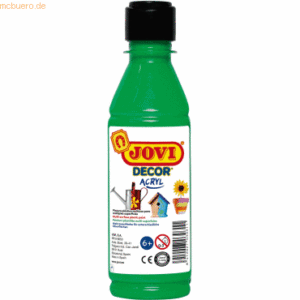 Jovi Acrylfarbe Jovidecor mittelgrün 250ml Flasche