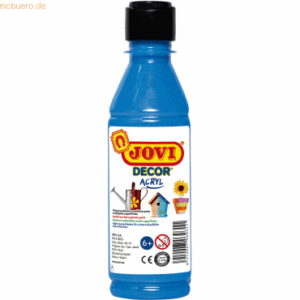 Jovi Acrylfarbe Jovidecor cyanblau 250ml Flasche