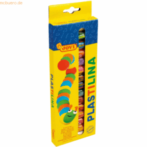 Jovi Plastilina Knete Schachtel VE=15 Farben a 15g