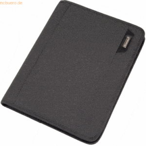 Alassio Orgamappe Olbia A4 Nylon/Finetouch-Lederimitat anthrazit