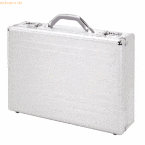 Alumaxx Laptop-Attachekoffer Kronos 47x35x12cm Aluminium silber