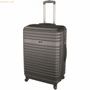 JSA Reisetrolley 100cm ABS-Kunststoff 70l schwarz