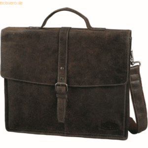 Pride&Soul Businesstasche Lucky 37x30x8cm Leder braun