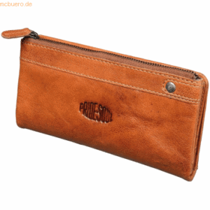 Pride & Soul Damengeldbörse Lullabuy 185x100x20mm Leder cognac