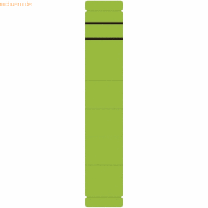 k.A. Ordnerrückenschilder 39x280mm selbstklebend grün VE=10 Stück