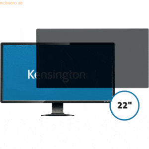 Kensington Blickschutzfilter Standard 22 Zoll 16:10 2-fach abnehmbar s