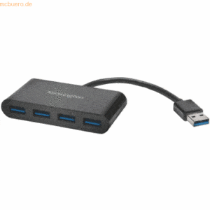 Kensington USB-Hub 4 Port 3.0 schwarz