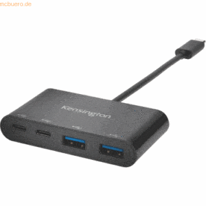 Kensington USB-Hub CH1000 USB-C 4-Port Hub schwarz