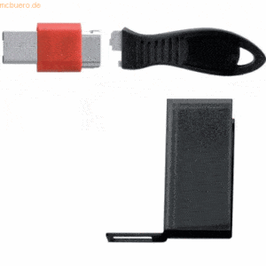 Kensington USB-Portschloss mit Schutzabdeckung rechteckig