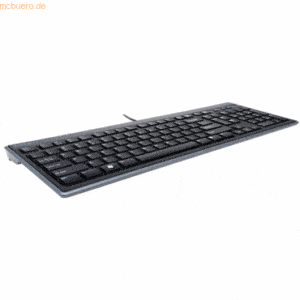 Kensington Tastatur Advance Fit Full-Size Slim schwarz