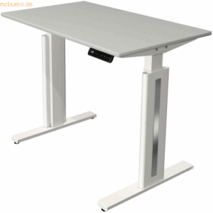 Kerkmann Sitz-/Stehtisch Move 3 fresh BxTxH 100x60x72-120cm lichtgrau/