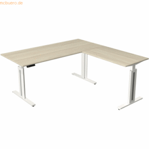 Kerkmann Sitz-/Stehtisch Move 3 BxTxH 180x180x72-120cm + Anbautisch ah