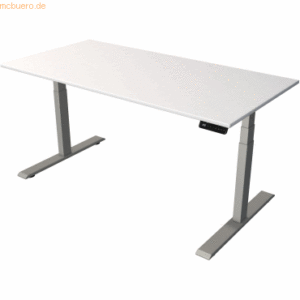 Kerkmann Steh-/Sitztisch Move 2 elektrisch Fuß silber 160x80x63-127cm