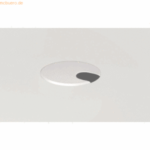 Kerkmann Kabeldurchlassdose 60x60mm mittig montiert weiß