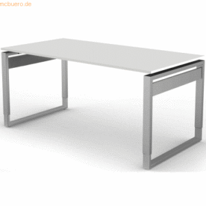 Kerkmann Schreibtisch StageOne Form 5 BxT 160x80cm weiß