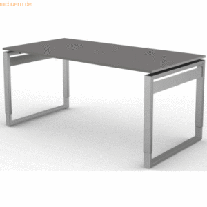 Kerkmann Schreibtisch StageOne Form 5 BxT 160x80cm grafit