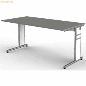 Kerkmann Schreibtisch StageOne Form 4 BxT160x80cm grafit