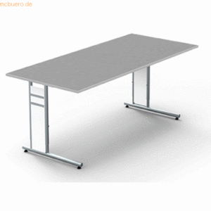 Kerkmann Schreibtisch StageOne Form 4 BxT180x80cm grafit