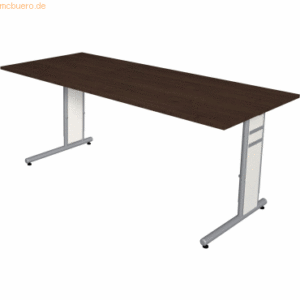 Kerkmann Schreibtisch StageOne Form 4 BxT180x80cm wenge