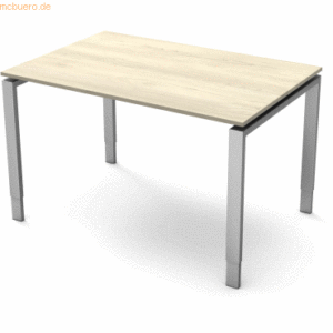 Kerkmann Schreibtisch Form5 4-Bein-Gestell 120x80x68-82cm ahorn