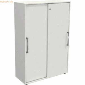 Kerkmann Schiebetürenschrank Form 4 100x40x147cm 4 OH weiß