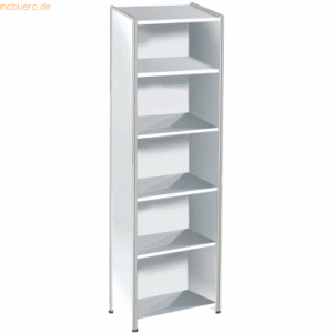 Kerkmann Einzelschrank Artline Transparent schmal 5 OH BxTxH 41x38x185