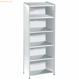 Kerkmann Einzelschrank Artline Transparent breit 5 OH BxTxH 80x38x185c