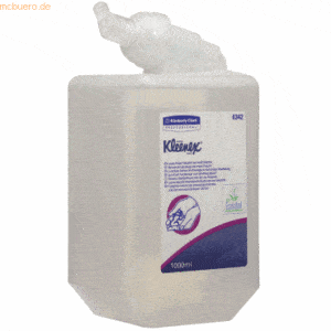 Kimberly-Clark Schaumseife General transparent unparfümiert VE=1L