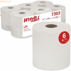 Wypall Wischtücher Wypall L20 Extra 2-lagig 38x18