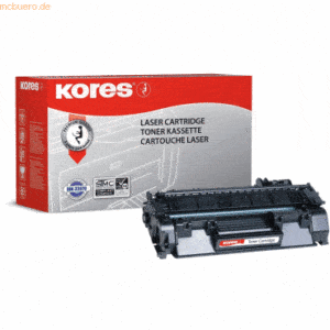 Kores Tonerkartusche kompatibel mit HP CE505A ca. 2300 Seiten schwarz