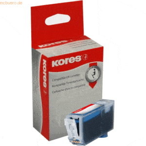 Kores Tintenpatrone kompatibel mit Canon CLI-521C cyan