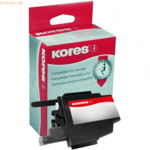 Kores Tintenpatrone kompatibel mit Brother LC-1240C cyan