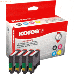 Kores Tintenpatronen Multipack kompatibel mit Epson T0711