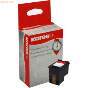 Kores Tintenpatrone kompatibel mit HP Nr. 301XL schwarz