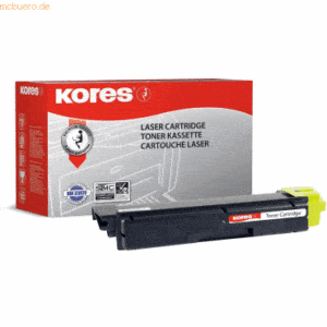 Kores Tonerkartusche kompatibel mit Kyocera TK-580Y ca. 2800 Seiten ye
