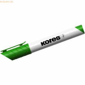 Kores Whiteboardmarker 3mm Rundspitze grün