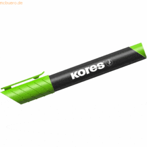 12 x Kores Permanentmarker XP1 3mm Rundspitze grasgrün