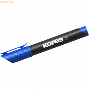 Kores Permanentmarker XP2 3-5mm Keilspitze blau