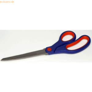 Kum Schere 25S 25 cm blau/orange