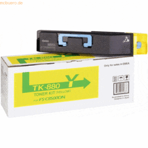 Kyocera Toner Kyocera TK880Y gelb