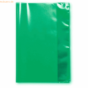 25 x Landre Heftschoner A5 transparent grün