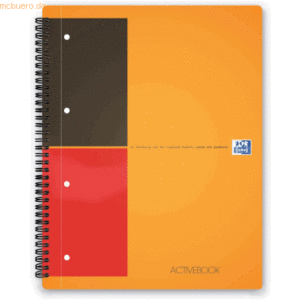 Oxford Activebook International Optik Paper 80 g/qm A4+ 6mm liniert 80