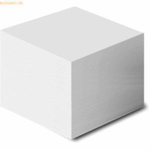 Läufer Notizzettel für Zettelbox 10x10cm VE=500 Stück weiß