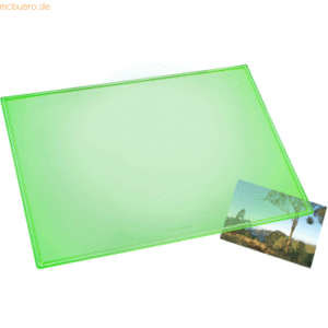 Läufer Schreibunterlage Durella Transluzent 40x53 cm grün