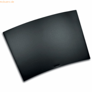 Läufer Schreibunterlage Durella Trapez 50x70 cm schwarz