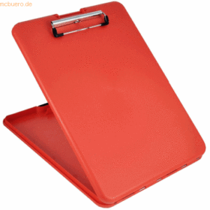 Saunders Klemmbrett Portable Desktop SlimMate A4 rot Fach dünn Kunstst