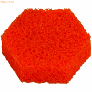 Läufer Ersatzschwamm für Anfeuchter Naturkautschuk 85mm orange