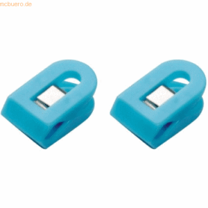 Laurel Briefklemmer Multi Clip Pegy 10x25mm VE=100 Stück hellblau