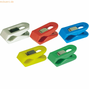 Laurel Briefklemmer Multi Clip Pegy 10x25mm VE=100 Stück Grundfarben s