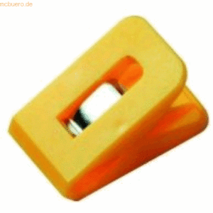 Laurel Briefklemmer Signal 1 25x43mm VE=100 Stück gelb